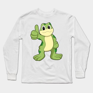 Frog with Approve Long Sleeve T-Shirt